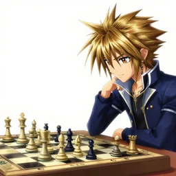 sora and riku playing chess, kingom hearts 3 - c 7