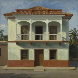 Divisoria modernized, painting by Fernando Amorsolo
