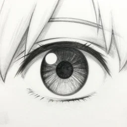Manga sketch of a ants eye view of Dabi
