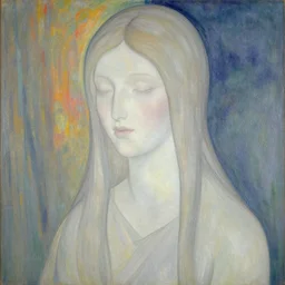 a goddess transcending consciousness, egon schele, gustav klimpt