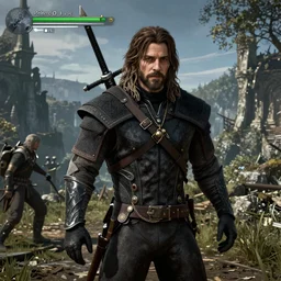 Jared Leto in The Witcher 3, gameplay, 8k, HD