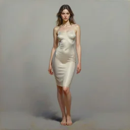 painting of a modern goddess in oil full - body, highly detailed, digital painting, artstation, concept art, smooth, sharp focus, illustration, art by gabriele dell otto, 8 k
