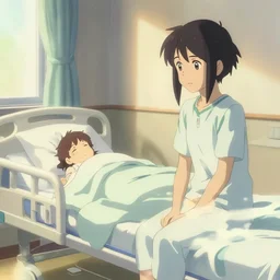 a inpatient ward, keyshot 1 1, by makoto shinkai