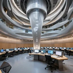 infinite control room of god, streamline moderne, googie architecture,