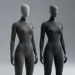 2 b nier automata wearing skintight clothes, 3 d render, unreal engine, octane render, ray tracing, unity, highly detailed, high quality, hd, 4 k, 8 k, realistic, sharp, trending