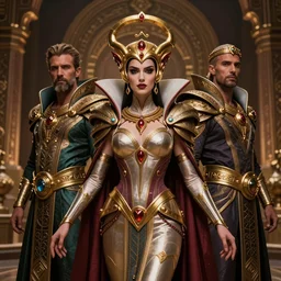 portrait, d, va from overwatch as the queen of an ancient civilization, by diego gisbert llorens and donato giancola, regal, dramatic lighting, intricate, hyper realistic, hyperdetailed, centered, cinematographic