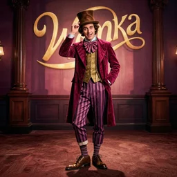 nathan fielder dressed as willy wonka