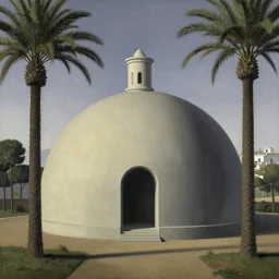Costa Blanca by Rene Magritte