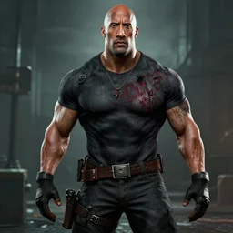 dwayne johnson in the game left 4 dead. xbox 3 6 0 graphics