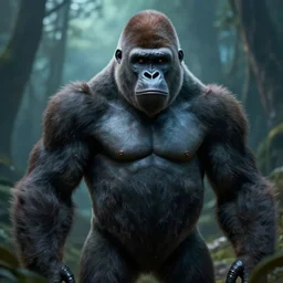 🦍🤖 digital Art, Greg rutkowski, Trending artstation,cinematic