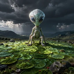 a photosynthetic alien, the expanse