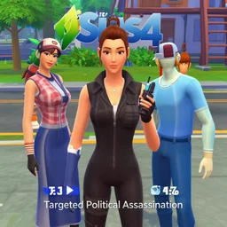 The Sims 4: Targeted Political Assassination