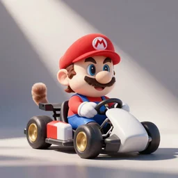 mario kart waluigi cat