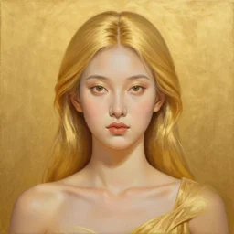portrait of a goddess, smooth painting, ultra realistic, symmetrical, highly detailed, golden, bright