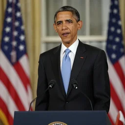 Movie still of Barack Obama in Mitt
