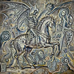 A gothic dragon horse, by George Stubbs, by Wayne Barlowe, by HR Giger, by Bruce Pennington, by Paul Lehr, masterpiece, oil on canvas, trending on artstation, top on pixiv, cinematic composition, dramatic scene, beautiful lighting, sharp, high details, astrophotography, no frames, 8K