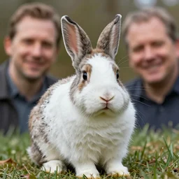 portrait of a dwarf rabbit, photo by nick nichols, nick brandt and neil aldridge, hdr photo, hyperrealism