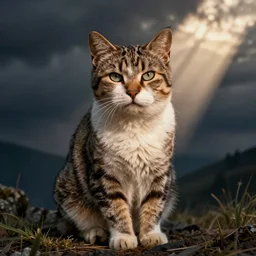 funniest photo of a cat