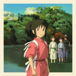 spirited away!!!!!!!!! by satoshi kon, ilya repin, lena aenami, shinji kimura and studio ghibli!!!