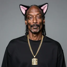 snoop dogg with cat ears
