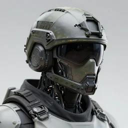 nano stealth military gamma - vision headgear helmet mercenary combat armor special tactical elite future nano final render trending on artstation digital painting highly detailed concept art final 4 k 8 k hd shading sharp intricate