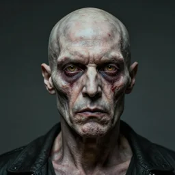 Portrait by H.R.Giger of Alexei Nanalny degenerated abomination, photo-realistic, 2K, highly detailed