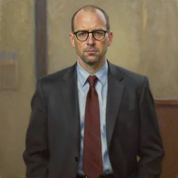 Saul Goodman oil painting