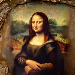 cave!!!!!! cave-painting!!!!!! cave-painting!!!!!! of the ((((()Mona Lisa))))))