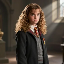 Still of Emilia Clark starring as Hermione Granger in the new Harry Potter reboot