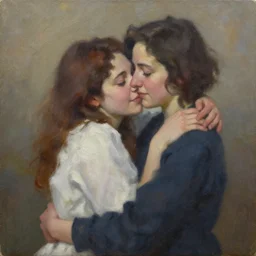 the joy of a memory, emotional masterpiece, trending on artstation, oil on canvas