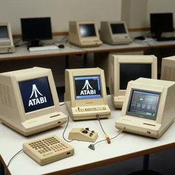 a photo of inventions from Atari R&D in 1982