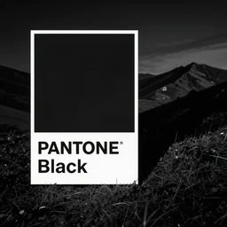 pantone black!!!!!!!!!!!!!, entirely black image