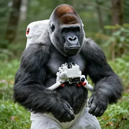 man astronautgorilla