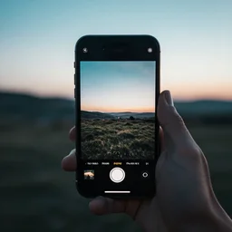 striking cinematic artistic photo taken with an iphone