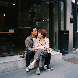 Candid Street Photography. Fuji Superia 200