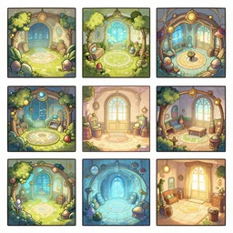 photo cartoon bd illustration comic manga painting of indoor environement : 5 fantasy environement, digital painting : 1 fat brush concept sketch artist bd enki bilal : 1 0