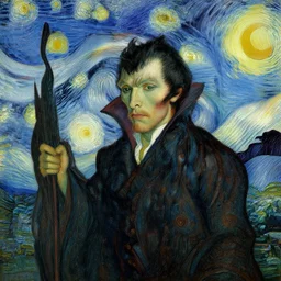 dracula by van gogh
