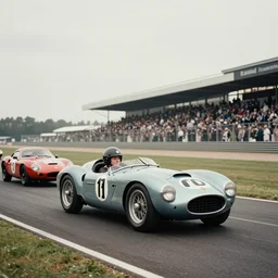 (((((1950s racing Ferrari Maserati porsche lamborghini jaguar race. muted colors.))))) by Jean-Baptiste Monge !!!!!!!!!!!!!!!!!!!!!!!!!!!