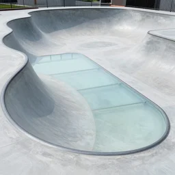 glass skatepark