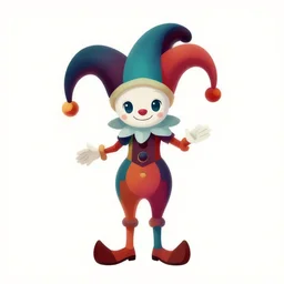 jester , digital art , vector illustration
