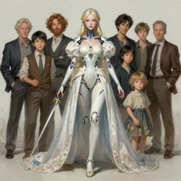 award winning art by mark riddick, wlop, wallpaperflare, houdini, vfx, james gurney, dan luvisi, audrey kawasaki, tim hildebrandt, liam wong, aoi ogata, mao hamaguchi, thomas kinkade, ernst haeckel, very detailed 8 k illustration of a beautiful cyborg princess, concept art