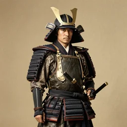 photograph of a samurai by felice beato