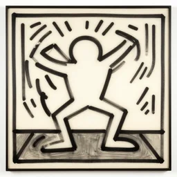 keith harring, surrealist