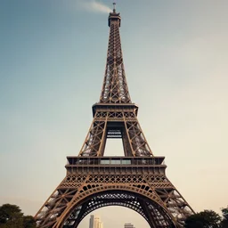 smoke in eiffel tower