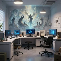 office environement deponia the whispered world daedalic