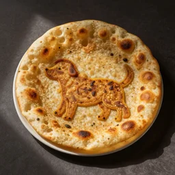 pakora recipe that resembles a dog, food photography