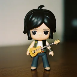 jimmy hendrix as nendoroid, kodak film