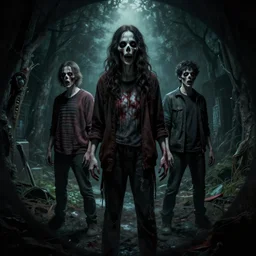 a horror nightmare, greg rutkowski, zabrocki, karlkka, jayison devadas, trending on artstation, 8 k, ultra wide angle, zenith view, pincushion lens effect
