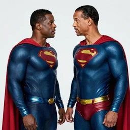 will Smith as superman, slapping Chris Rock
