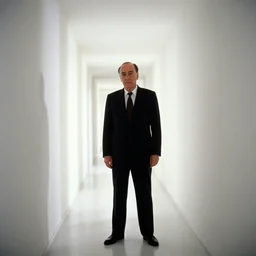 stanley kubrick white hallway